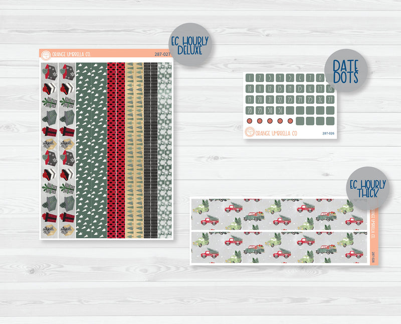 Weekly Add-On Planner Kit Stickers | Fresh Cut Trees 287-011