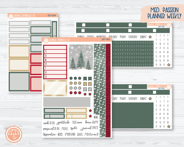 7x9 Passion Weekly Planner Kit Stickers | Fresh Cut Trees 287-061