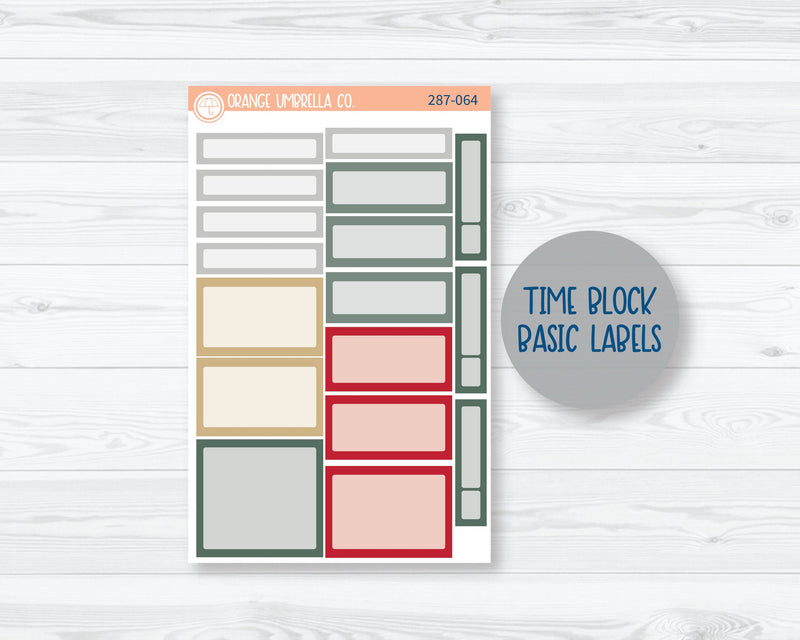 7x9 Passion Weekly Planner Kit Stickers | Fresh Cut Trees 287-061