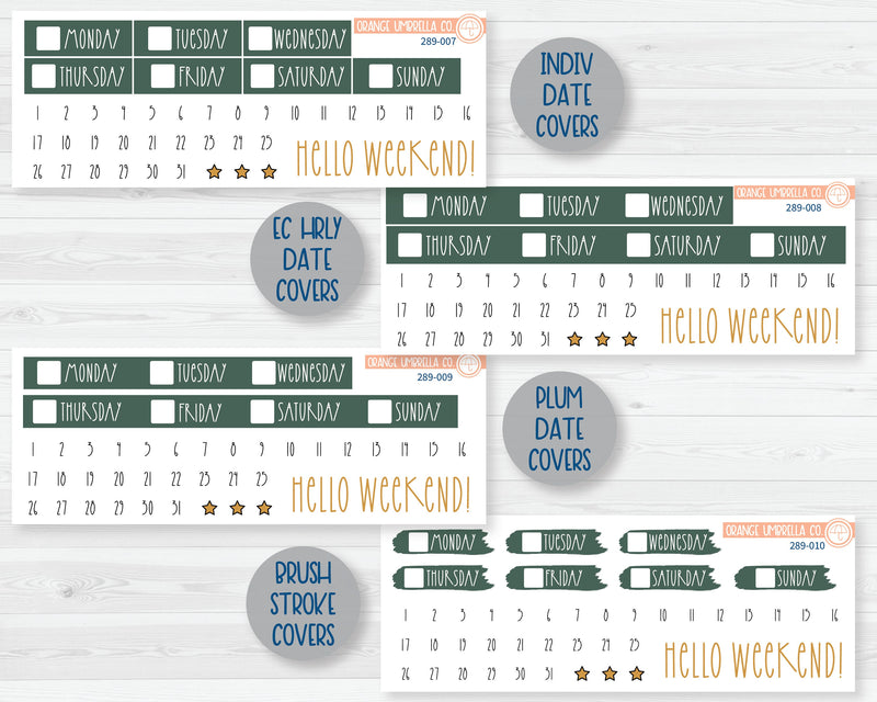 Weekly Planner Kit Stickers | Sparkle 289-001
