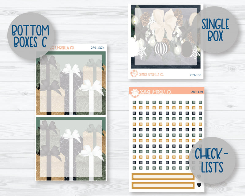 7x9 Daily Duo Planner Kit Stickers | Sparkle 289-131