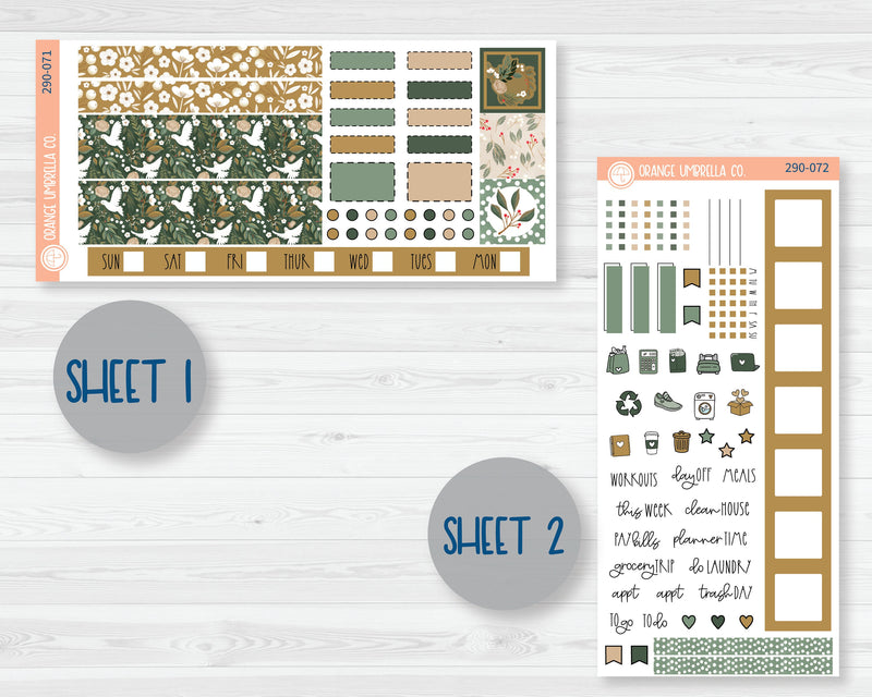 Hobonichi Weeks Planner Kit Stickers | Peace 290-071