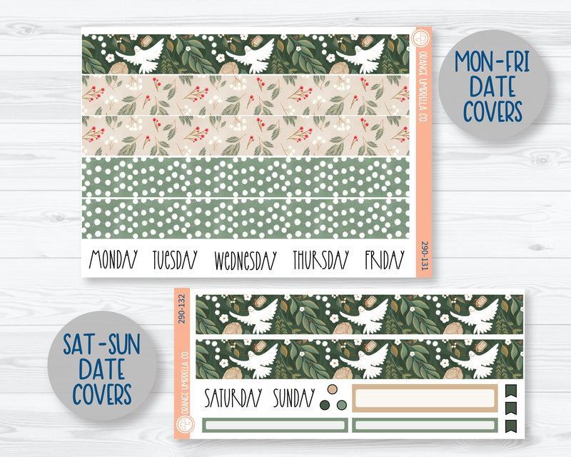 7x9 Daily Duo Planner Kit Stickers | Peace 290-131