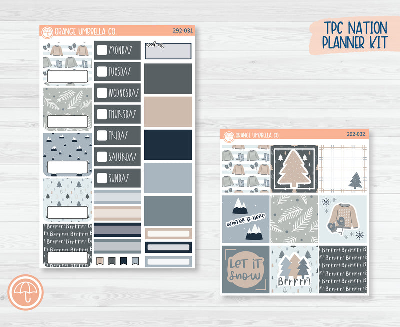 TPC Nation Planner Kit Stickers | Bundle Up 292-031