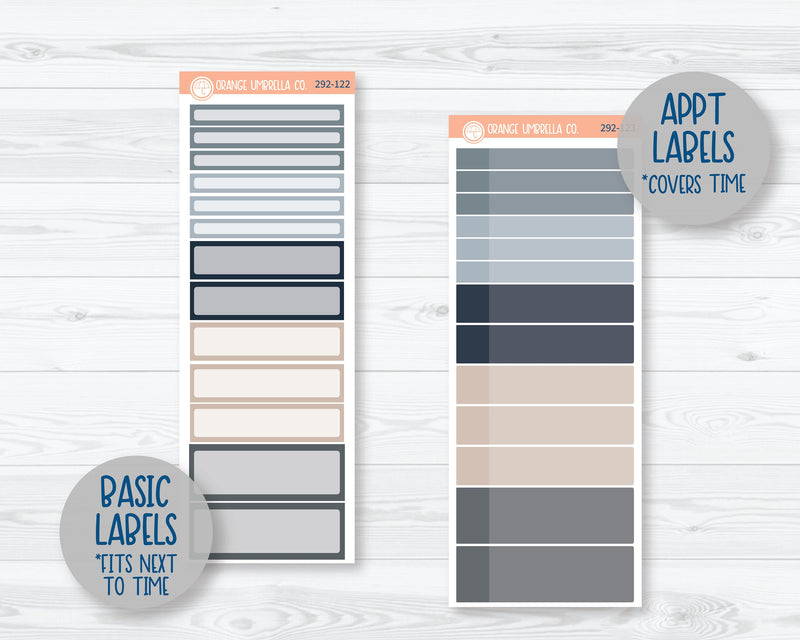 A5 Daily Duo Planner Kit Stickers | Bundle Up 292-121