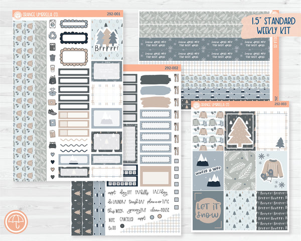 Weekly Planner Kit Stickers | Bundle Up 292-001