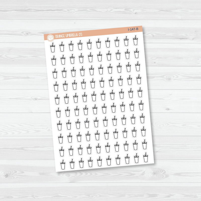 To Go Cup Icon Planner Stickers | I-147