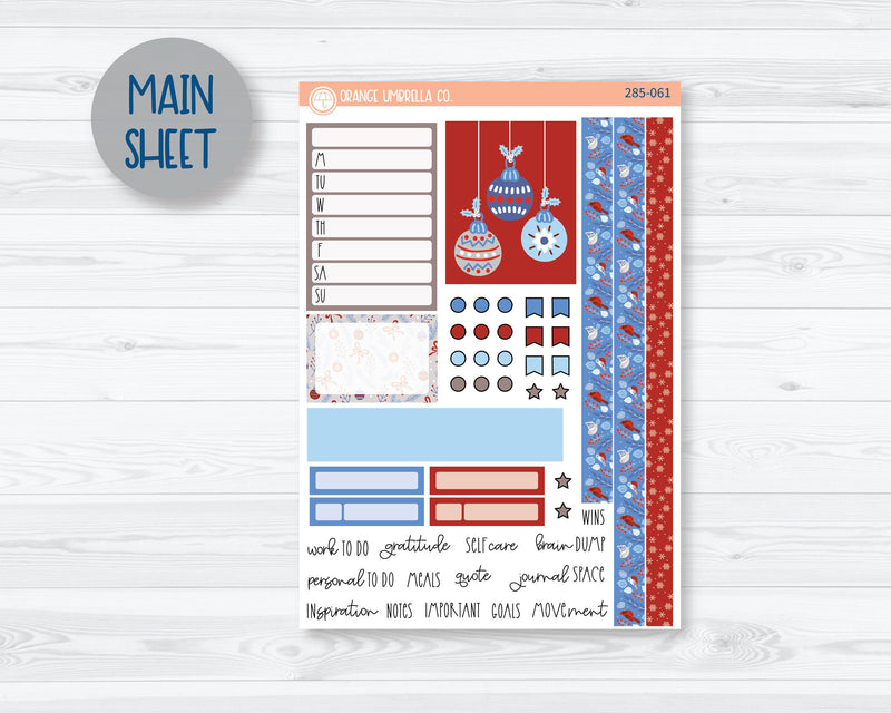 7x9 Passion Weekly Planner Kit Stickers | Icy 285-061