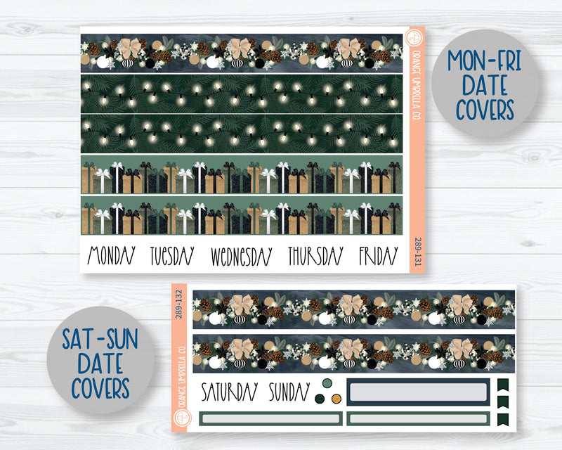 7x9 Daily Duo Planner Kit Stickers | Sparkle 289-131