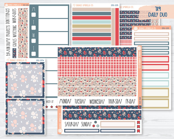 7x9 Daily Duo Planner Kit Stickers | Timeless 291-131