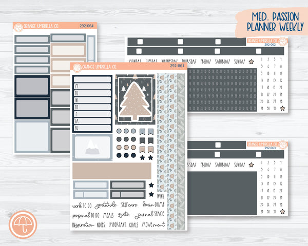 7x9 Passion Weekly Planner Kit Stickers | Bundle Up 292-061