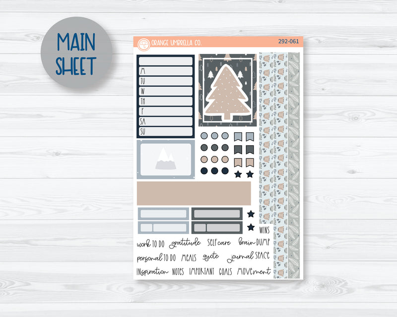 7x9 Passion Weekly Planner Kit Stickers | Bundle Up 292-061