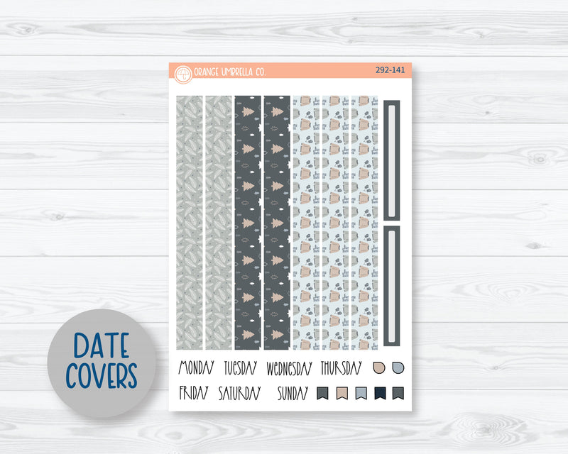 A5 Plum Daily Planner Kit Stickers | Bundle Up 292-141