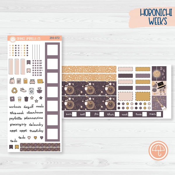 New Year's Hobonichi Weeks Planner Kit Stickers | 293-071