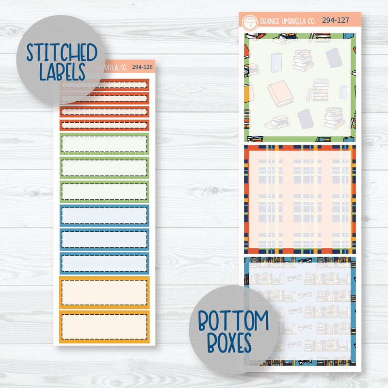 I'm Booked | Reading A5 Daily Duo Planner Kit Stickers | 294-121