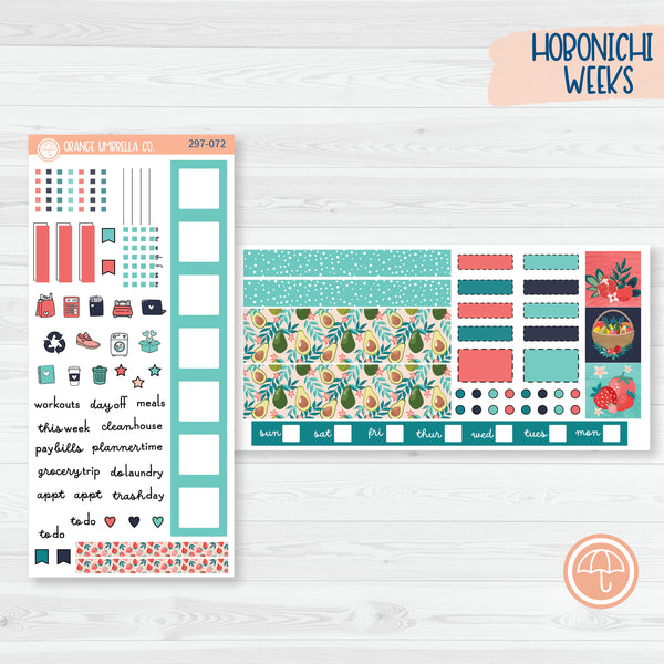 Fruit Basket | Hobonichi Weeks Planner Kit Stickers | 297-071