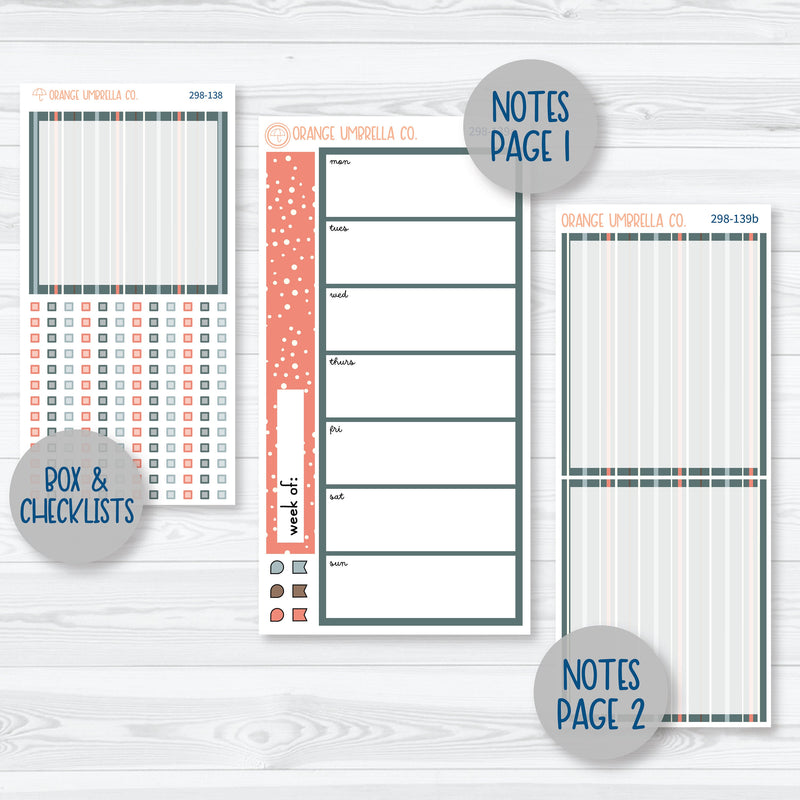 Yes Deer | Winter 7x9 Daily Duo Planner Kit Stickers | 298-131