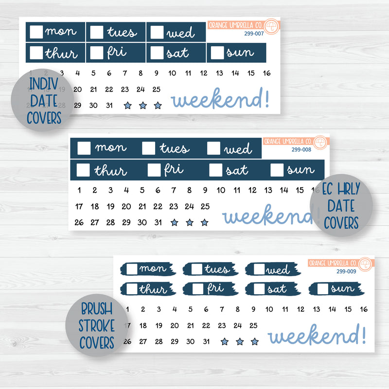 North Star | Winter Star Weekly Planner Kit Stickers | 299-001