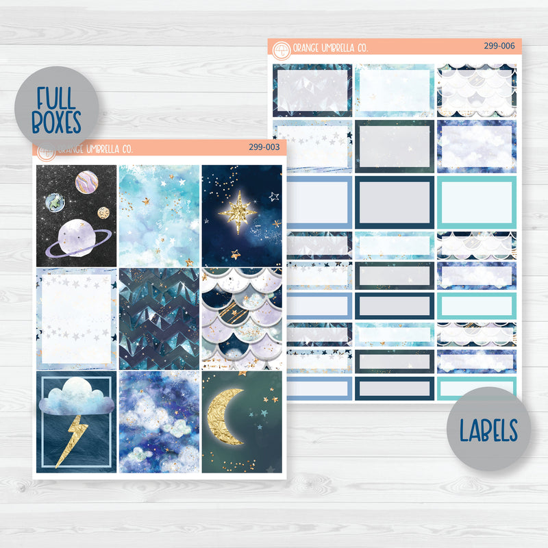 North Star | Winter Star Weekly Planner Kit Stickers | 299-001