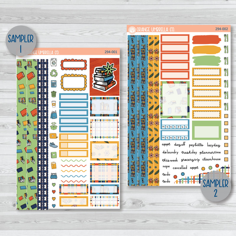 I'm Booked | Reading Weekly Planner Kit Stickers | 294-001