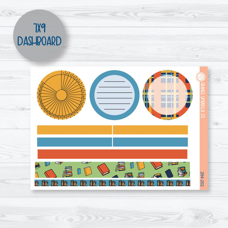 I'm Booked | Reading Plum Dashboards Planner Kit Stickers | 294-201