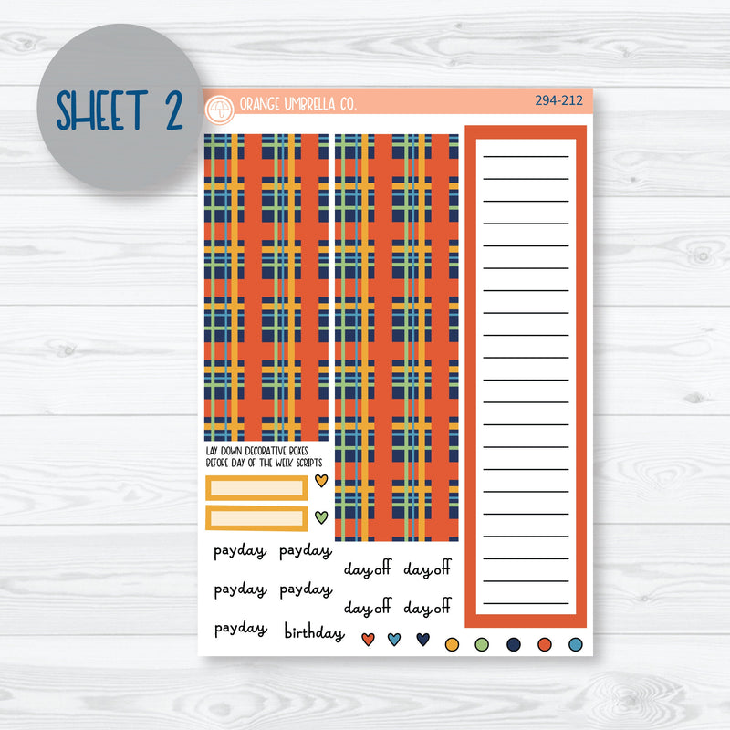 I'm Booked | Reading A5 Plum Monthly Planner Kit Stickers | 294-211