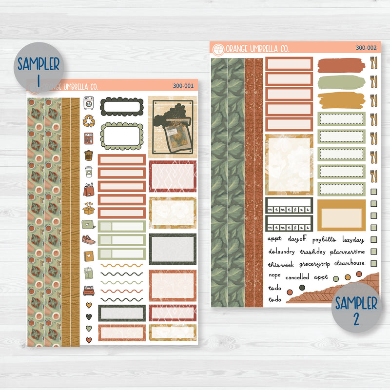 Window Garden | Plant Weekly Planner Kit Stickers | 300-001