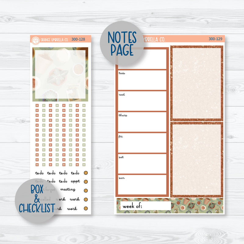 Window Garden | Plant A5 Daily Duo Planner Kit Stickers | 300-121