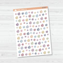 Swirls Icon Planner Stickers | B-688