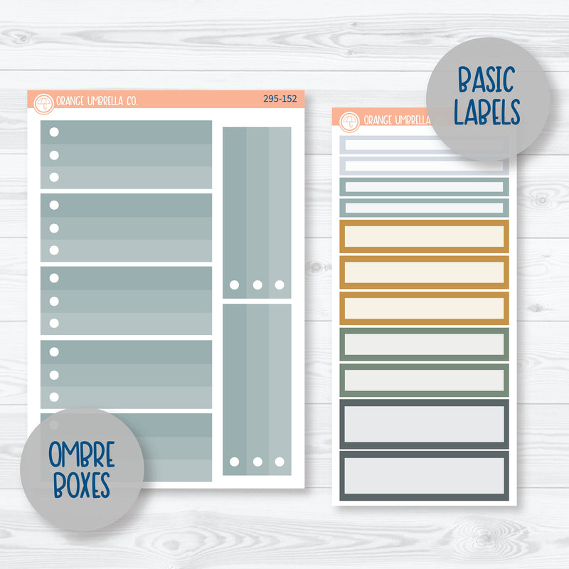 Arctic Circle | Winter 7x9 Plum Daily Planner Kit Stickers | 295-151