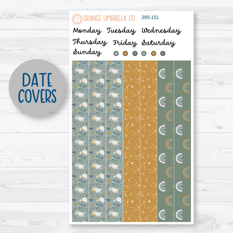 Arctic Circle | Winter 7x9 Plum Daily Planner Kit Stickers | 295-151