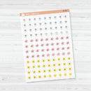 Yearly Themed Date Dots | 3 Months Holiday | Clear Matte Planner Stickers | B-689-692-CM