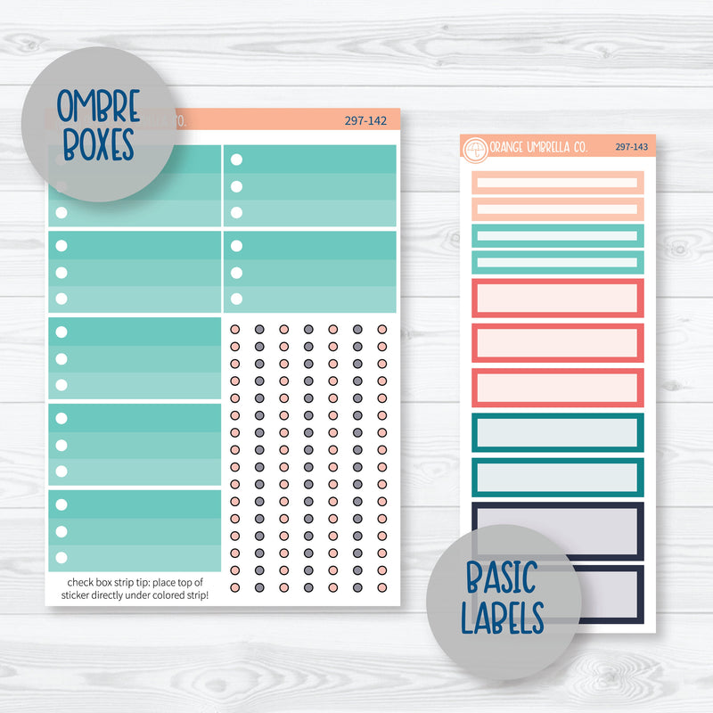 Fruit Kit | A5 Plum Daily Planner Kit Stickers | 297-141