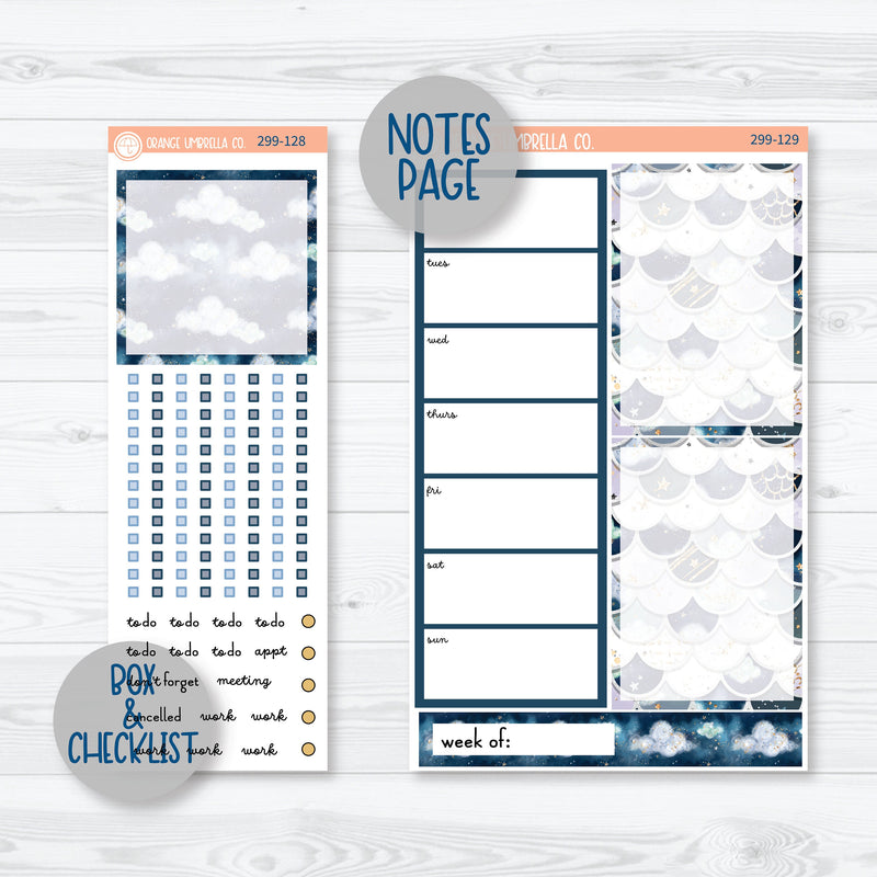 North Star | Winter Sky A5 Daily Duo Planner Kit Stickers | 299-121