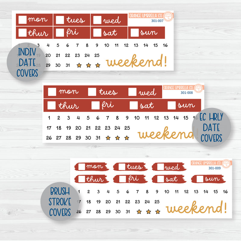 Tweetheart | February Weekly Planner Kit Stickers | 301-001