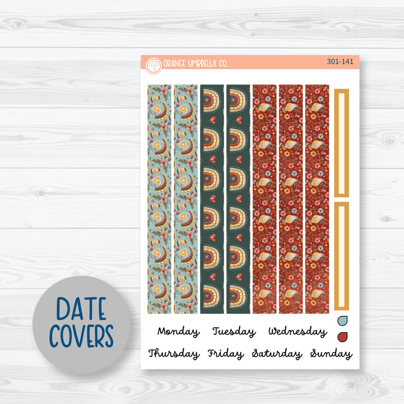 Tweetheart | February A5 Plum Daily Planner Kit Stickers | 301-141