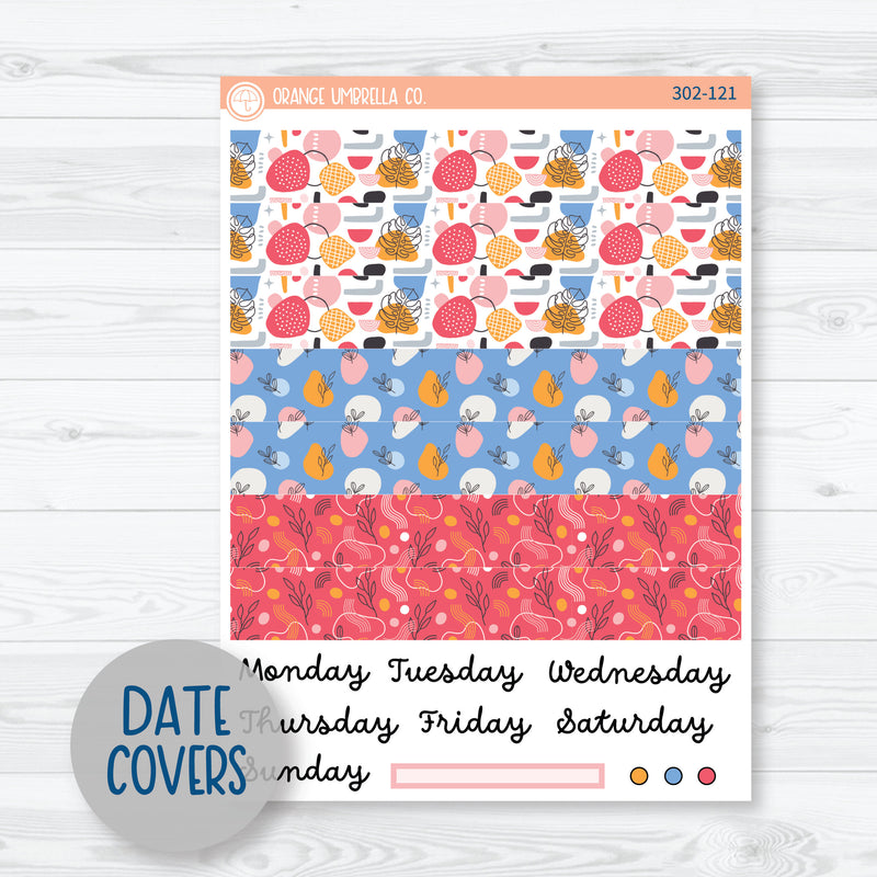 Amalie | Bright Fun A5 Daily Duo Planner Kit Stickers | 302-121