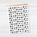 Swirls Icon Planner Stickers | B-688