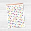 Swirls Icon Planner Stickers | B-688