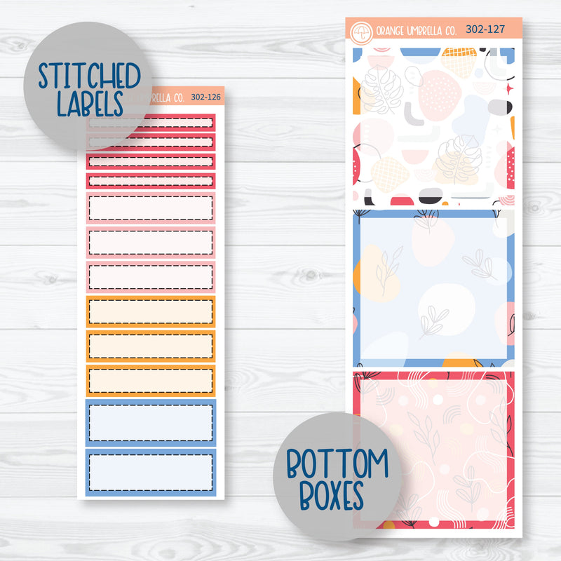 Amalie | Bright Fun A5 Daily Duo Planner Kit Stickers | 302-121