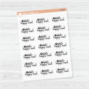 OUC Release Schedule | Mystery Kit | Happy Mail Planner Stickers | Clear Matte | M-001-005-CM