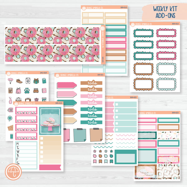 Donuts Weekly Add-On Planner Kit Stickers | 309-012