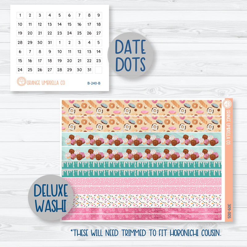 Donuts Hobonichi Cousin Planner Kit Stickers | 309-051