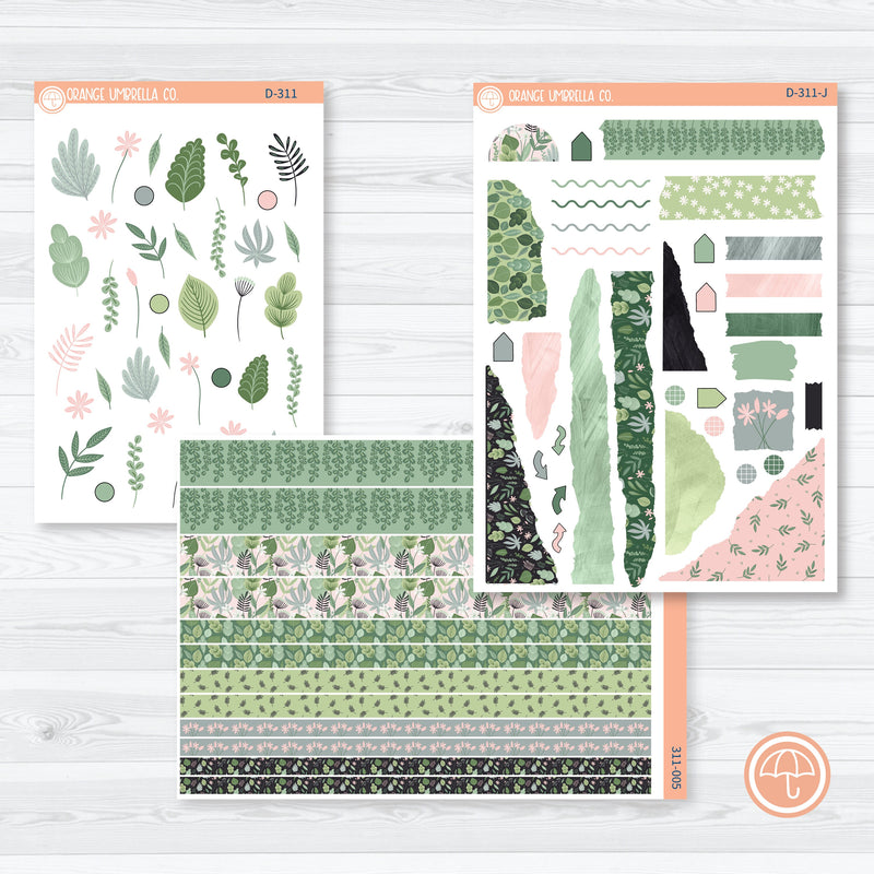 Optimistic | Spring Kit Deco Journaling Planner Stickers | D-311