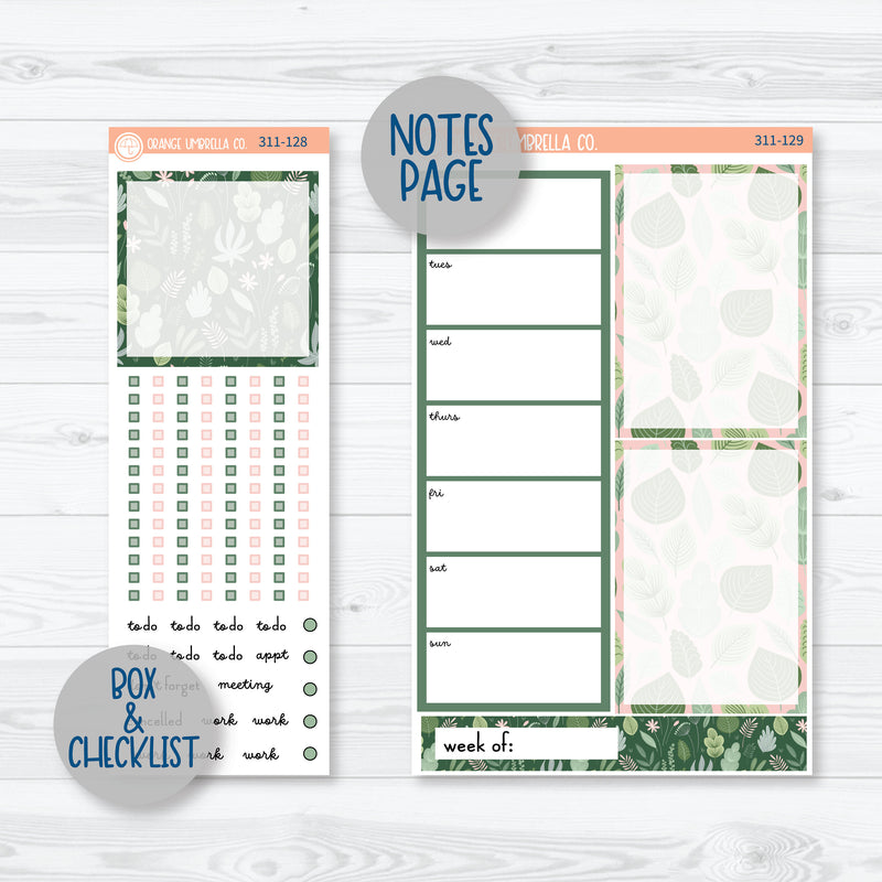 Optimistic | Spring A5 Daily Duo Planner Kit Stickers | 311-121