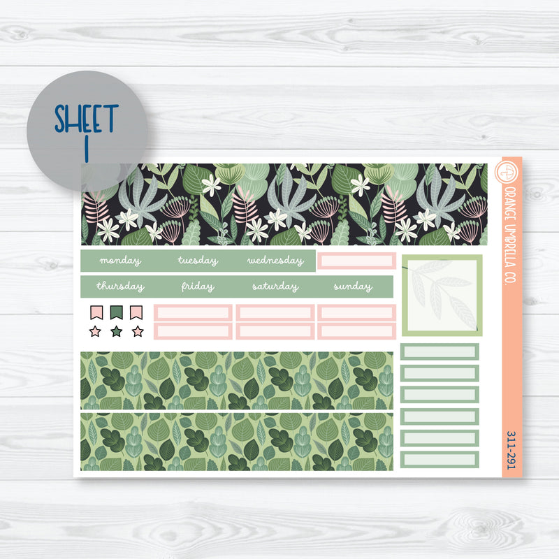 Optimistic | Spring Hobonichi Cousin Monthly Planner Kit Stickers | 311-291