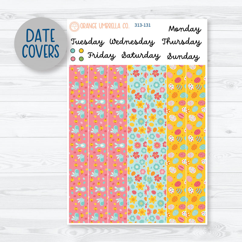 Easter 7x9 Daily Duo Planner Kit Stickers | Hatching A Plan | 313-131