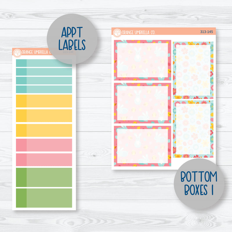 Easter A5 Plum Daily Planner Kit Stickers | Hatching A Plan | 313-141