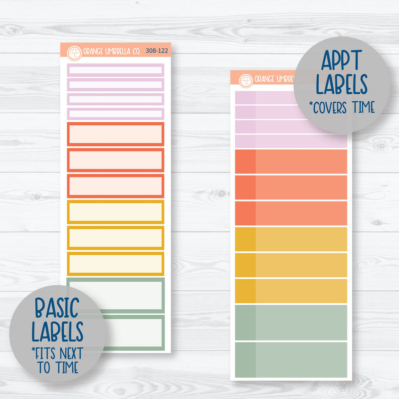 Exhale | Plant Botanical A5 Daily Duo Planner Kit Stickers | 308-121