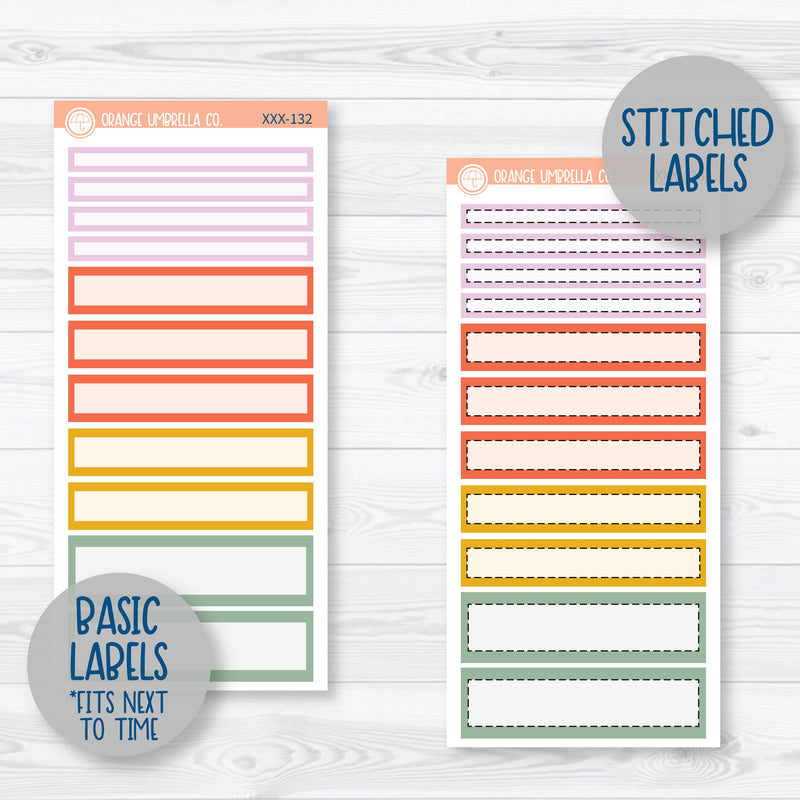 Exhale | 7x9 Daily Duo Planner Kit Stickers | 308-131